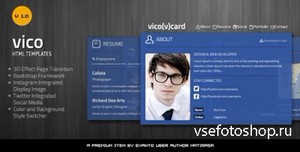 ThemeForest - Vico V Card - RIP