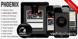 ThemeForest - Phoenix | jQuery Mobile Web Template & Web App