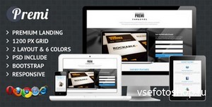 ThemeForest - Premi - Premium Business Landing Page - RIP