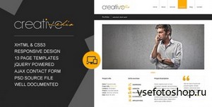 ThemeForest - CreativeMedia - Responsive Portfolio HTML Template