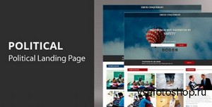 ThemeForest - Political - Responsive Landing Page - RIP