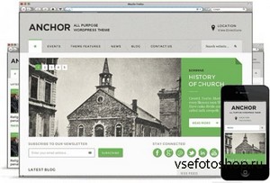 Templatic - Anchor v1.0 for Wordpress Theme