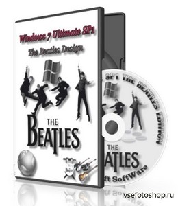 Windows 7 Ultimate SP1 The Beatles Design By StartSoft 23-24 (x86/x64)