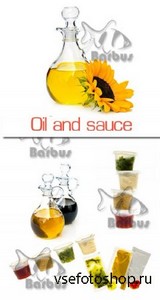 Oil and sauce /     - Photo stock