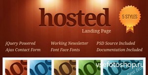 ThemeForest - Hosted v1.0 - Hosting Landing Page