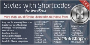 CodeCanyon - Styles with Shortcodes v1.8.3 for WordPress