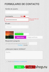 PSD Web Design - Contact Forms