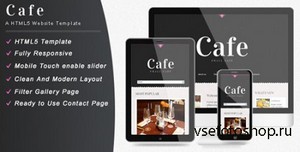 ThemeForest - Cafe - Responsive Restaurant Website Template - RIP