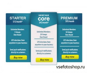 PSD Web Design - Awesome Pricing Page