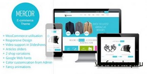 ThemeForest - Mercor v2.2 - Responsive WordPress WooCommerce Theme - FULL