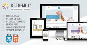 ThemeForest - RT-Theme 17 Premium HTML5 Template - RIP