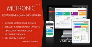 ThemeForest - Metronic v1.1.2 - Responsive Admin Dashboard Template