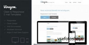ThemeForest - Viragom - Responsive E-mail Template - RIP