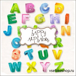 Scrap Kit - Happy Alphabet
