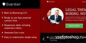 ThemeForest - Guardian- Responsive legal theme - RIP