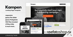 ThemeForest - Kampen Responsive HTML Landing Page Template - RIP