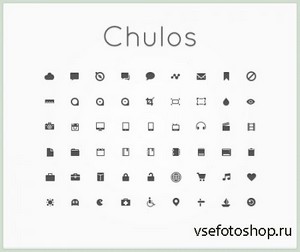 Chulos PSD Icons Pack