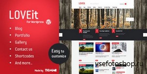 ThemeForest - LOVEit v1.0 - Awesome Wordpress Magazine/blog Theme