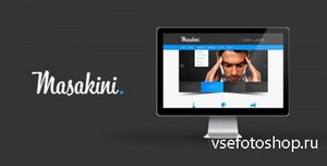 ThemeForest - Masakini - Corporate PSD Template