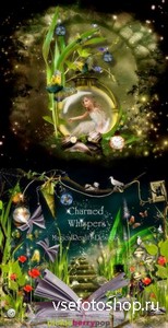 Scrap Set - Charmed Whispers PNG and JPG Files