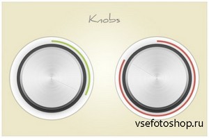 PSD Web Design - Knobs