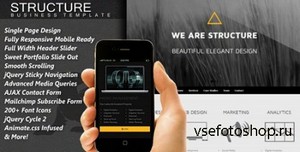 ThemeForest - Structure - Responsive One Page HTML5 Template - RIP