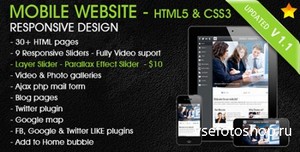 ThemeForest - Mobile Web Template - HTML5 & CSS3