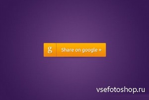 Google Plus Button PSD Resources