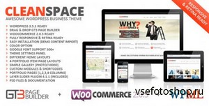 ThemeForest - CleanSpace v2.0.1 - Retina Ready Business WP Theme