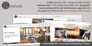 ThemeForest - Samarcanda v1.0 - Multipurpose Fullscreen Wordpress Theme
