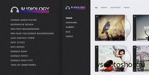 ThemeForest - Audiology v1.0 - Responsive Wordpress Audio Theme