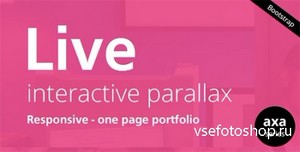 ThemeForest - LIVE - Interactive Parallax - Responsive HTML5 - RIP