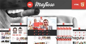 ThemeForest - Mafioso HTML 5 Responsive Template - RIP