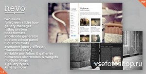 ThemeForest - Nevo v1.3 - Premium Fullscreen Portfolio WP Theme
