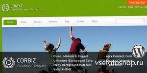 ThemeForest - corbiz v1.0 - Corporate and Business WordPress Theme