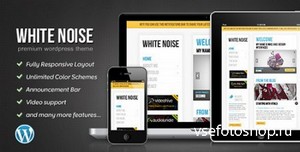ThemeForest - White Noise v1.0 - Responsive WordPress Theme