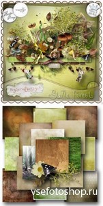 Scrap Set - Stella Forest PNG and JPG Files