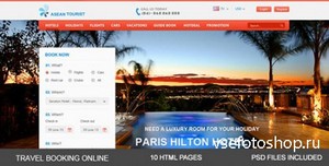 ThemeForest - aTourist - Hotel, Travel Booking Site Template - RIP