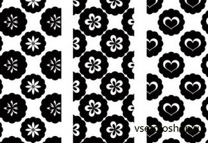 Happy Circles Floral Pattern