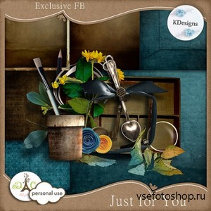 Scrap Set -  Just for You