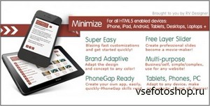 ThemeForest - Minimize | Tablet & Mobile Responsive Template