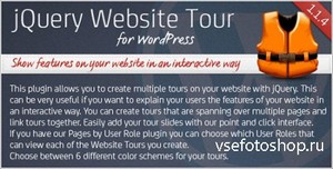 CodeCanyon - jQuery Website Tour for WordPress v1.1.3