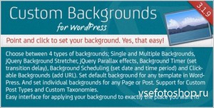 CodeCanyon - Custom Backgrounds for WordPress v3.1.5