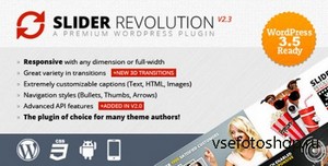 CodeCanyon - Slider Revolution v2.3.91 - Responsive WordPress Plugin