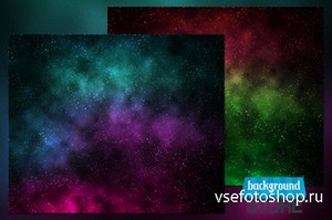 PSD Source - Stars Nebula Backgrounds