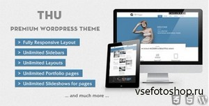 ThemeForest - THU v1.2.1 - Clean & Modern Wordpress Theme