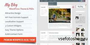ThemeForest - My Blog v1.0 - WordPress Theme