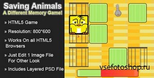 ThemeForest - Saving Animals - a Different Memory Game !!! - RIP