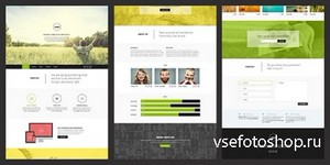 ThemeForest - Vernum - Responsive One Page Parallax Template - RIP