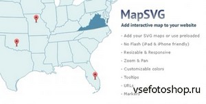 CodeCanyon - jQuery Interactive SVG Map Plugin v5.5.4